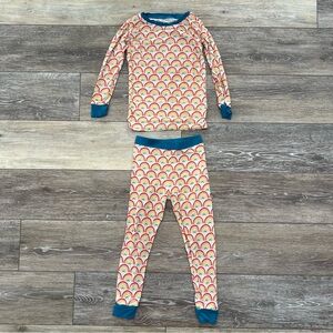 Little Sleepies Rainbow 2T Long Sleeve Pajamas 🌈
